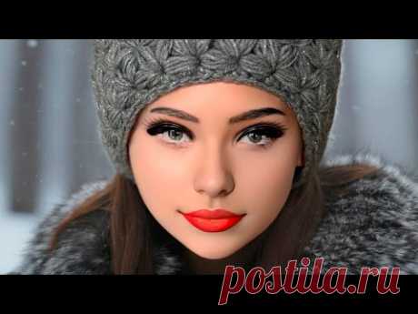 Мне в этой ШАПКЕ КРЮЧКОМ тепло даже в -30 градусов🔥CROCHET HAT