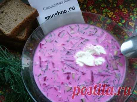 Белорусский свекольный холодник - пошаговый рецепт с фото