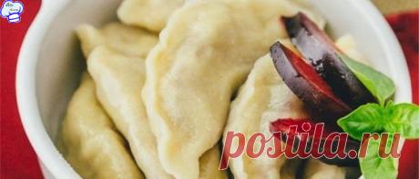 Рецепт вареников со сливами
