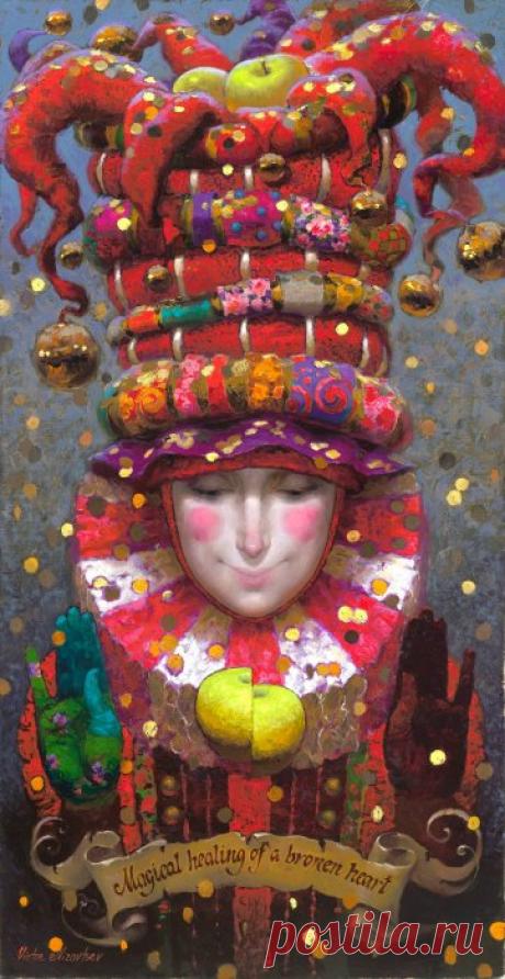 «Ожившие сказки»: философско-символические картины Виктора Низовцева