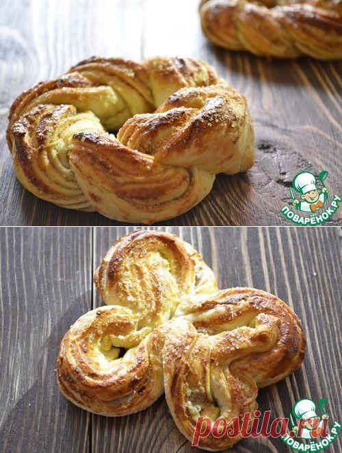 Слойки "Ореховые" и бонус-два варианта формовки.