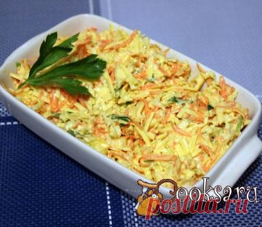 Салат из свежих овощей с колбасным сыром фото рецепт приготовления