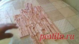 Дешевый гипсовый камень своими руками без формы Дешево до неприличия, красиво, просто. Нужен только гипс, колер, шпатель. НИКАКИХ ФОРМ НЕ НАДО!