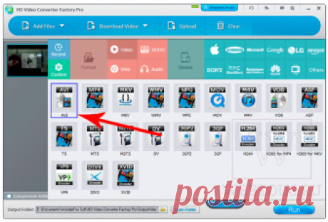 HD Video Converter Factory Pro - простая и удобная программа для конвертации видео