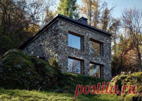 Сельский гламур: минималистский дом в деревенском стиле
