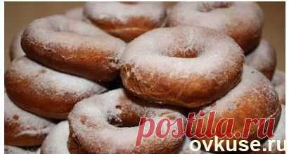 Пончики кольца - Простые рецепты Овкусе.ру
