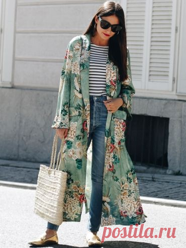 Идея для летнего пальто Кажется актуальной. Пригодится утром, послужит на отдыхе, да и в городе не один раз выручит. Потому что лучше-благороднее трикотажной кофты. И выглядит стильно. И подходит всем. К тому же лёгкое. И но…