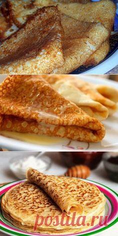 Рецепт блинов на кефире, которые получаются даже у тех, у кого они не получаются никогда