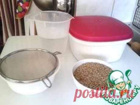 Ржаной солод Кулинарный рецепт