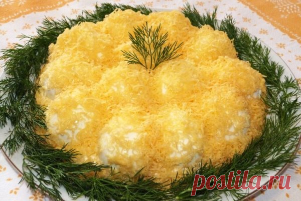 Вкусненький салат 