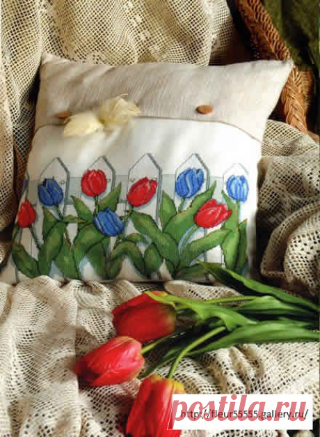 Gallery.ru / Подушка - Fleur55555