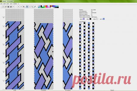 53 схемы вязания жгутов на 19-20 бисерин / Вязание с бисером / Biserok.org