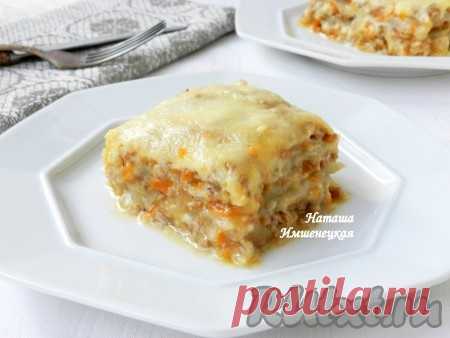 Лазанья с капустой