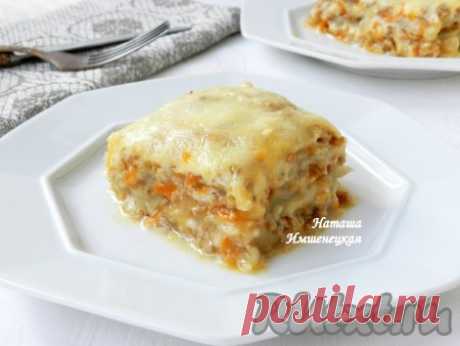 Лазанья с капустой