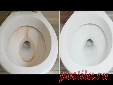 КОПЕЕЧНОЕ САМОДЕЛЬНОЕ средство для ЧИСТКИ унитаза