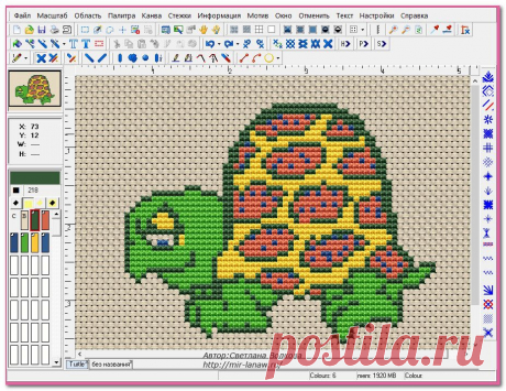 Видео-урок по работе в программе Cross Stitch Professional Platinum (вышивка крестом)