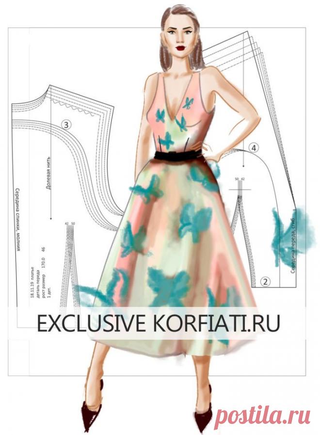 Градация лекал и выкроек - Школа шитья Анастасии Корфиати