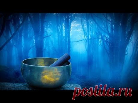 Rain in Woods + Tibetan Bowls | Relax, Study or Sleep with White Noise Music | 10 Hours