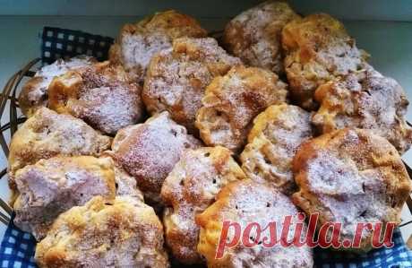 Готовлю вкуснейшее яблочное печенье: так просто, что даже дочка помогает