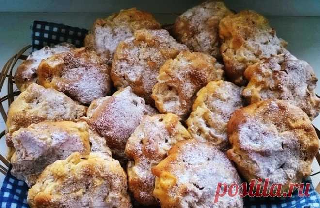 Готовлю вкуснейшее яблочное печенье: так просто, что даже дочка помогает