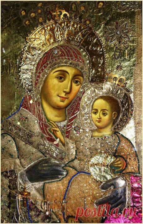 Икона Вифлеемской Божьей Матери. Единственная икона где Богородица улыбается!
