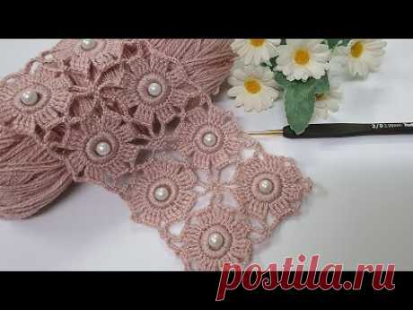 El örgüsü tığ işi örgü  💯 Yelek şal bluz ve hırka için model crochet knitting pattern
