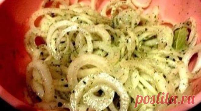 Маринованный лук для шашлыка, салатов и просто с хлебушком покушать - СУПЕР ШЕФ