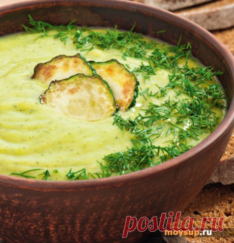 Кабачковый суп-пюре - пошаговый рецепт приготовления с фото