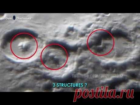 Инопланетяне строят лунную базу, телескоп - YouTube