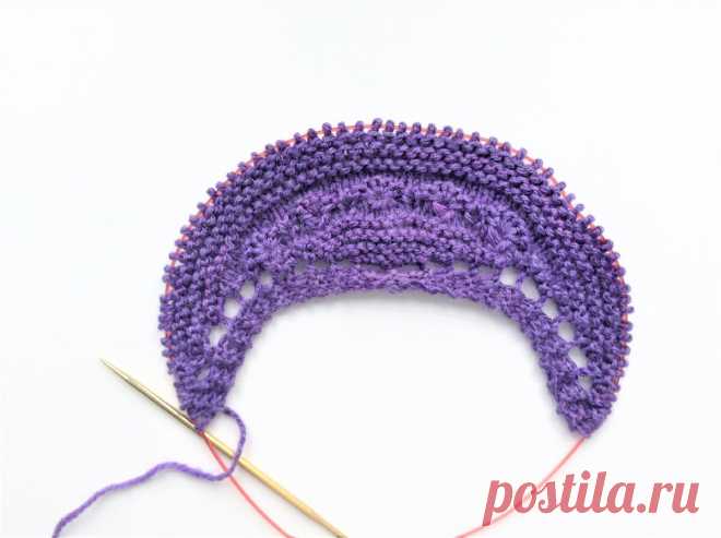 Серповидная шаль. Как вязать | SIBKNITTING // Канал о вязании | Яндекс Дзен