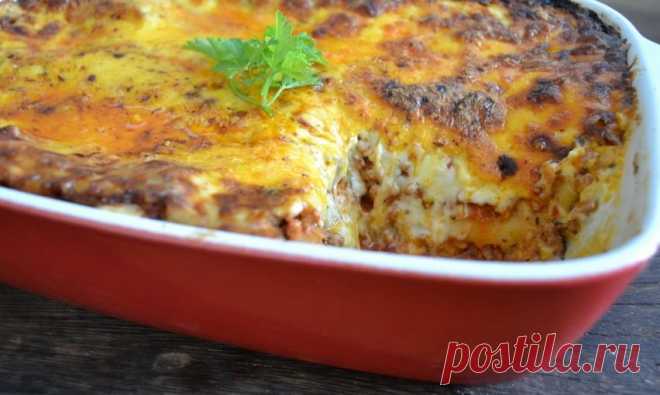 Вкусное и полезное блюдо: Лазанья из кабачков