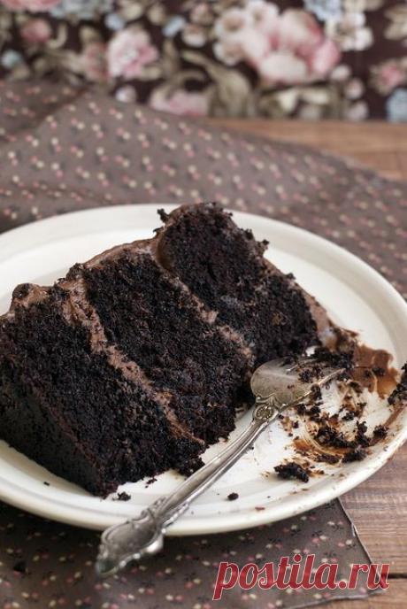 безумный шляпник - Шоколадный торт. Идеальный