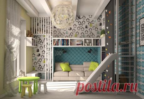 А может обратно в детство!..., автор Юлия Сыромолотова, конкурс "детская: территория креатива" | PINWIN - конкурсы для архитекторов, дизайнеров, декораторов