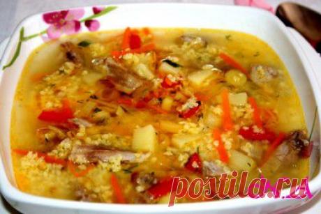 Суп из утки с пшеном : Первые блюда