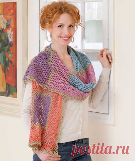 Wrap Me Shawl | Red Heart