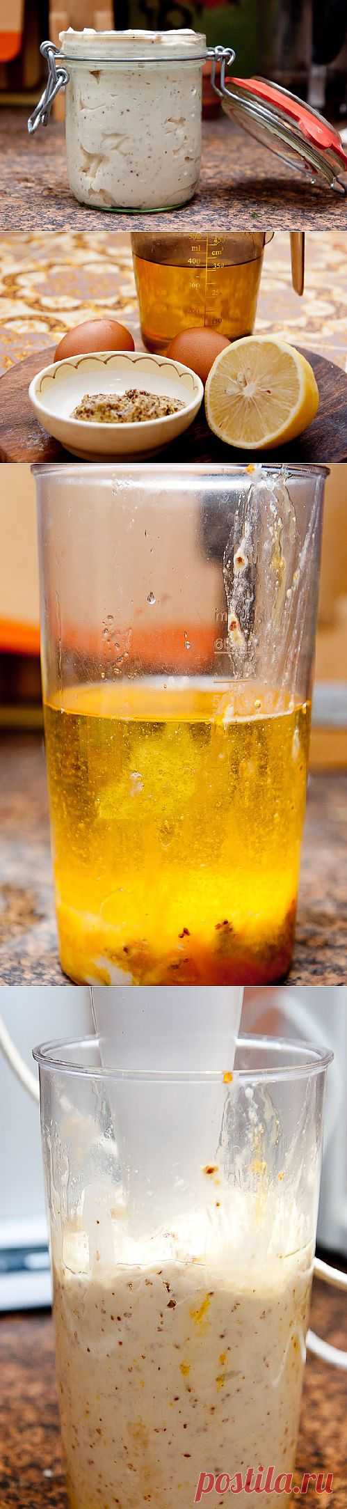 (17) Домашний майонез рецепт: как приготовить - рецепт приготовления, фото и состав | Леди@Mail.Ru
Ингредиенты

2 шт.
    яйца куриные (1 целое и 1 желток) 

1 ст.л.
    горчица 

350-400 г
    масло подсолнечное (рафинированное) 

0,5 шт.
    лимон (сок) 

    соль