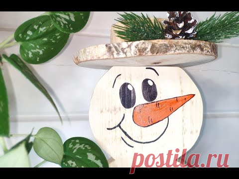 Снеговик своими руками