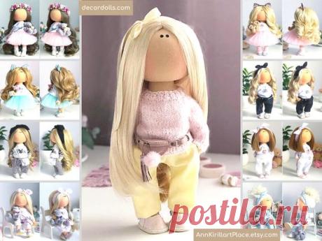 Individual Cloth Doll Portrait Custom Made Doll Interior | Etsy Hello, dear visitors!  This is handmade soft doll created by Master Tanya E. (Moscow, Russia).  All dolls on the photo are made by master Tanya E. You can find them in our shop using masters name: https://www.etsy.com/shop/AnnKirillartPlace?search_query=Tanya+E  Doll is 30 cm (11.8 inch) tall.