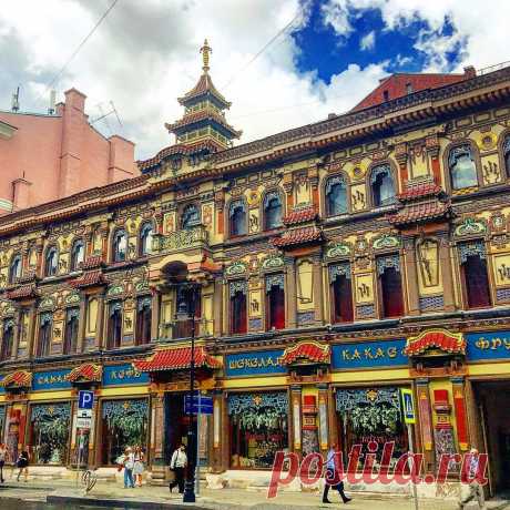 Уголок Китая в Москве  Жаль, фото не позволяет передать аромат, царящий в этом чайном доме на Мясницкой улице