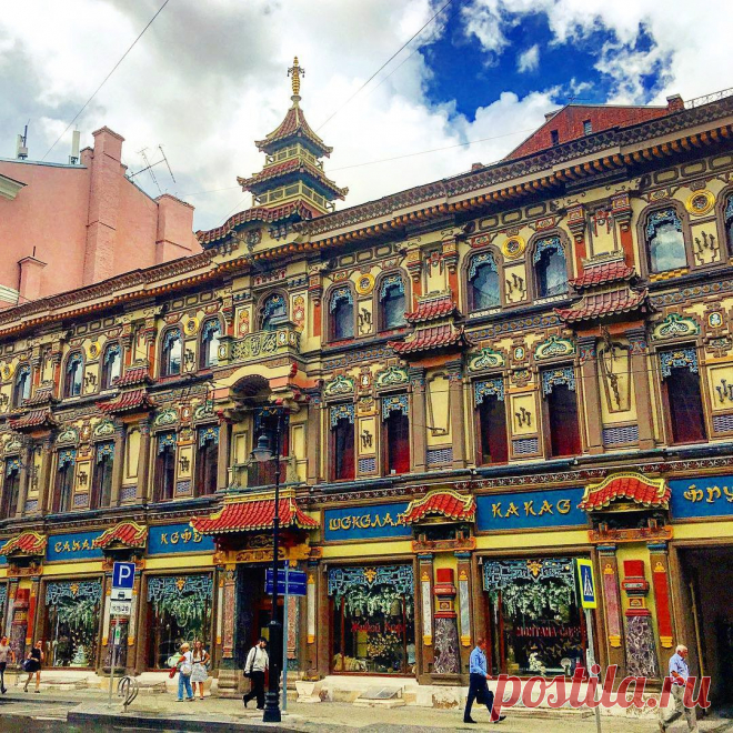 Уголок Китая в Москве  Жаль, фото не позволяет передать аромат, царящий в этом чайном доме на Мясницкой улице