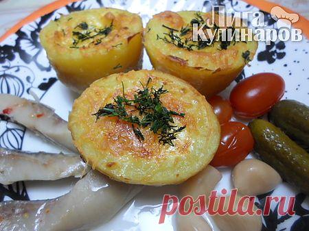 Картофель запечённый с перепелиными яйцами — рецепт пошаговый от Лиги Кулинаров