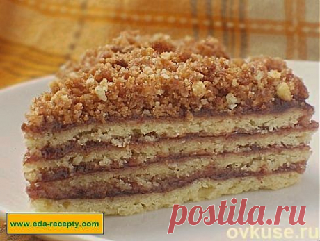 Песочный торт - Простые рецепты Овкусе.ру