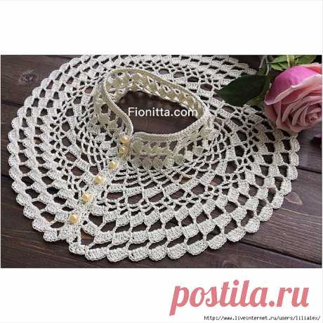ВИНТАЖНЫЙ ВОРОТНИК ОТ FIONITTA