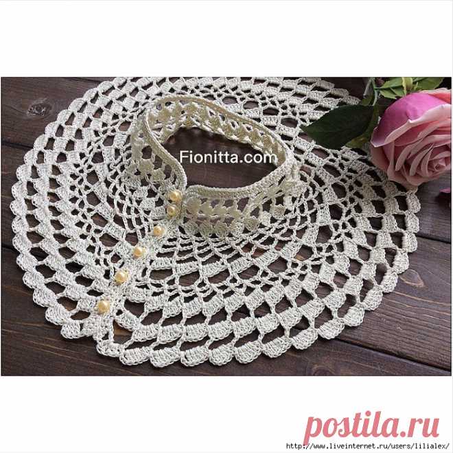 ВИНТАЖНЫЙ ВОРОТНИК ОТ FIONITTA