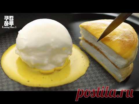 Только 1 яйцо !! Кулинария «Блюдо из яиц, похожее на торт» (Легче и вкуснее) Омлет для суфле