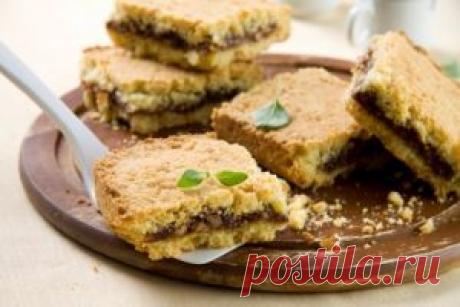 Ореховый пирог с финиками - рецепты выпечки, блюда из манной крупы