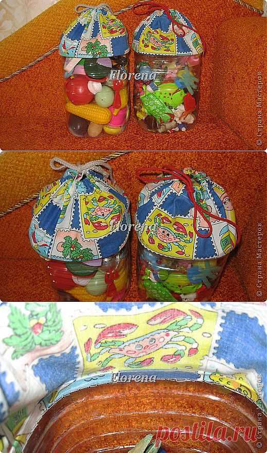 Из ненужного-нужное! Контейнеры из пластиковых бутылок для всего!!!У меня -для детской! | Страна Мастеров