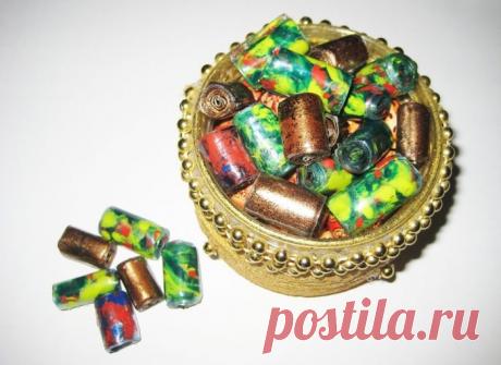 Пластиковые бусины