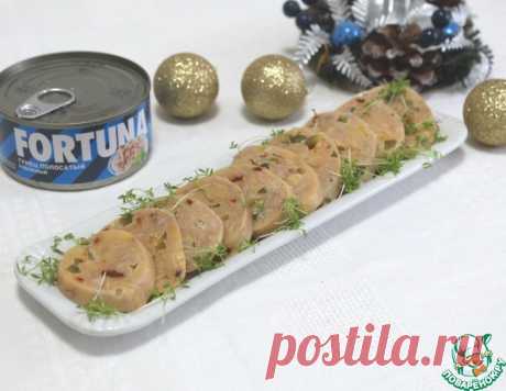 Сырный рулет с тунцом – кулинарный рецепт