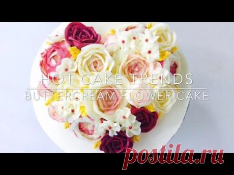 торт сердце на день святого Валентина